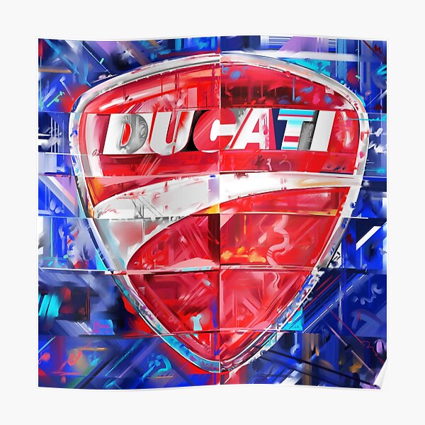 "Ducati" Poster for Sale by Tobias1969 Redbubble