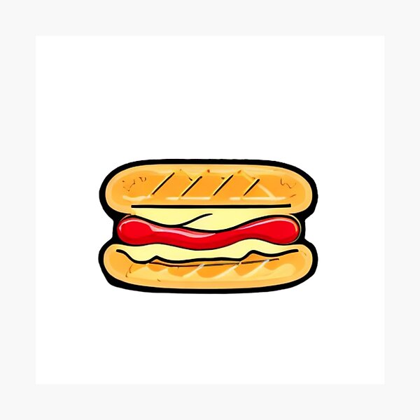 Item preview, A Cartoon Hot Dog Bun Cookbook - Hot Diggity Dog Bun designed and sold by WBP Mart.