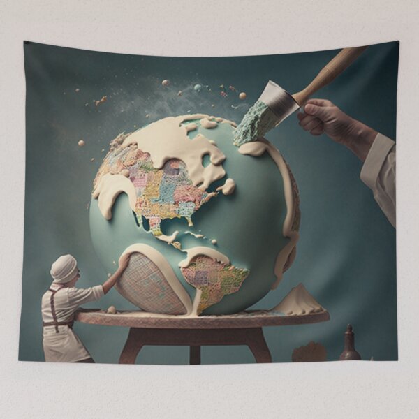 Item preview, You Bake The World A Better Place designed and sold by Cute-Jory-Store.