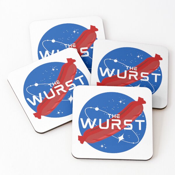 Item preview, Starstruck The Wurst Nasa Logo designed and sold by Spaghetti-hoes.