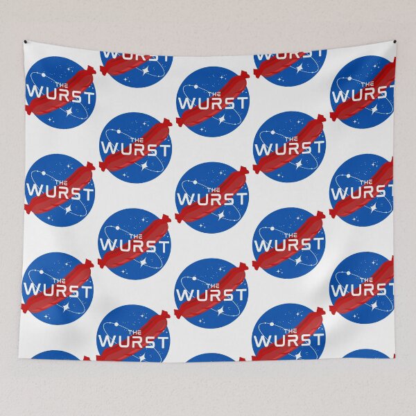 Item preview, Starstruck The Wurst Nasa Logo designed and sold by Spaghetti-hoes.