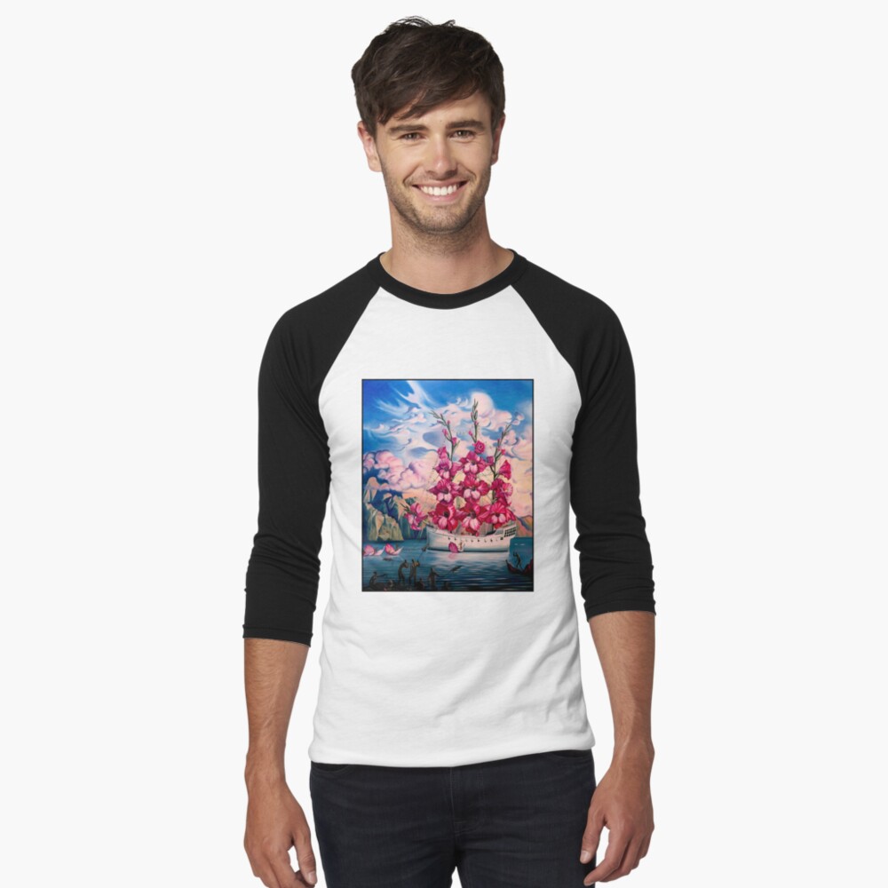 Item preview, Baseball ¾ Sleeve T-Shirt designed and sold by posterbobs.