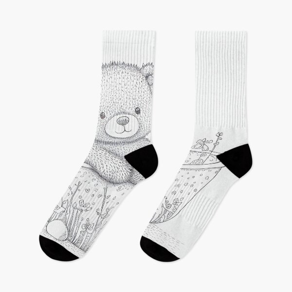 Item preview, lindo, bebé, oso, guardería, niño, ilustración designed and sold by unrealartwork.