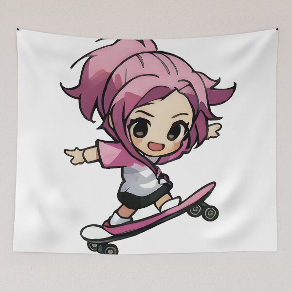 Item preview, Chibi Skater Girl designed and sold by theanimartist23.