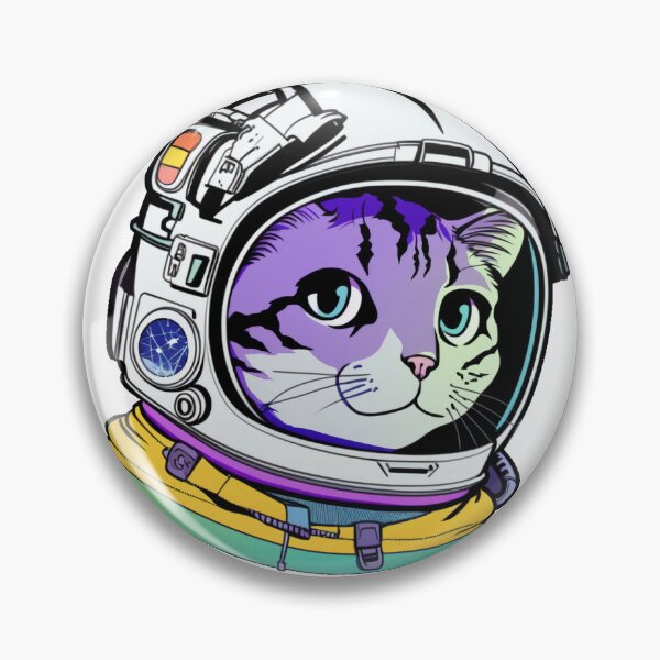 Item preview, "The sky's not the limit for cats" - GALACTICATS collection (t-shirts, bags, notepads, phone cases, posters, stickers, pillows, mousepads, mugs and hoodies feature) designed and sold by RESToRAPTOR.