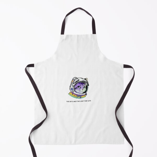 Item preview, "The sky's not the limit for cats" - GALACTICATS collection (t-shirts, bags, notepads, phone cases, posters, stickers, pillows, mousepads, mugs and hoodies feature) designed and sold by RESToRAPTOR.