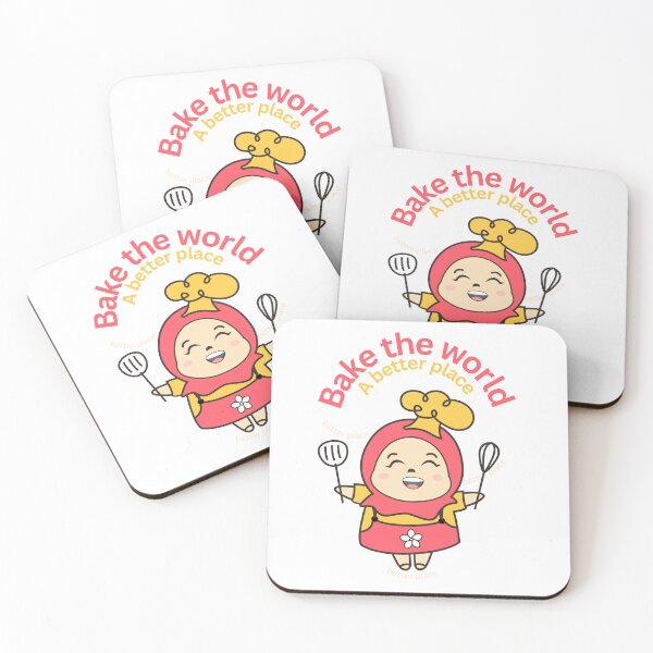 Item preview, Bake the world a better place  designed and sold by Speckledfrog.