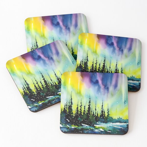 Item preview, Aurora Borealis designed and sold by DmBWatercolours.