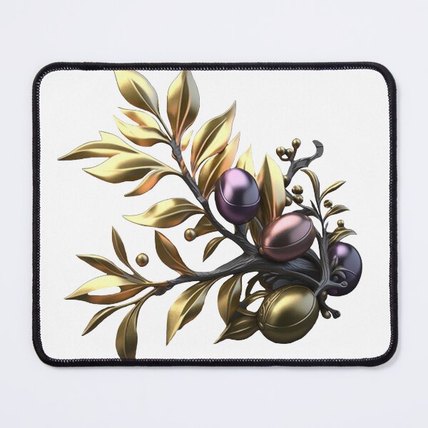 Item preview, Golden olives. Olives poster. Olive Branch with Olives designed and sold by Anastasiia Yurevych.