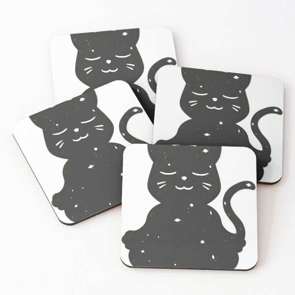Item preview, Yoga Cat conquers the Universe Classic  designed and sold by jailumanfoz.