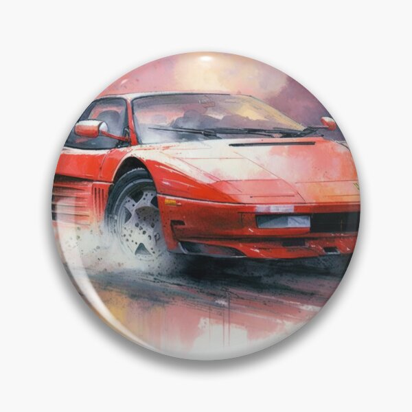 Item preview, Testarossa 1990 Watercolor designed and sold by blackdogshop.