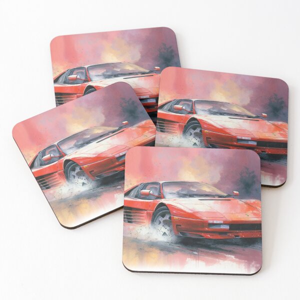 Item preview, Testarossa 1990 Watercolor designed and sold by blackdogshop.
