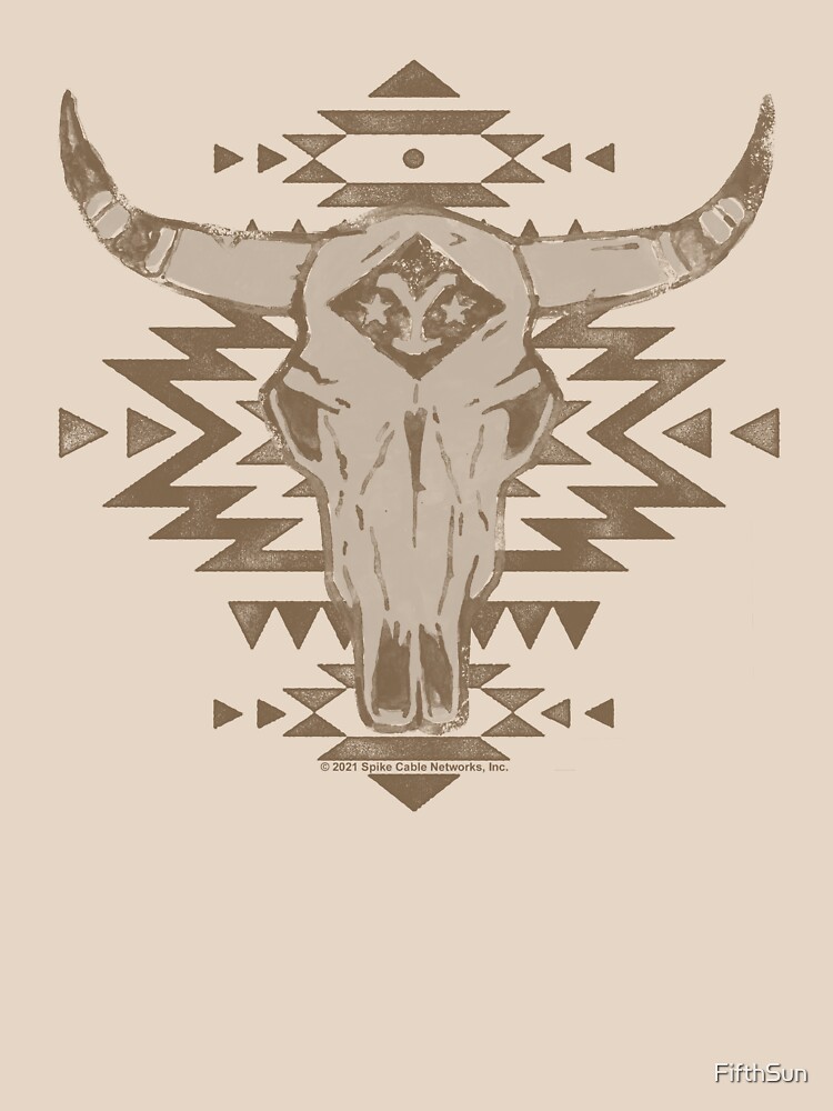 Disover YStone Vintage Distressed Southwest Cattle Skull | Essential T-Shirt 