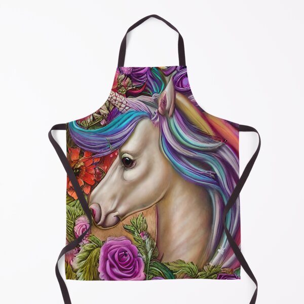 Item preview, Pastel Floral Unicorn designed and sold by purplesensation.