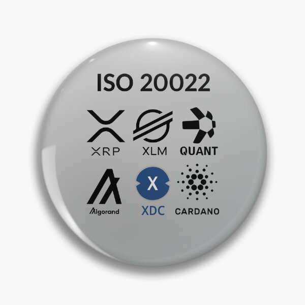 Item preview, ISO 20022 Quant XRP XLM XDC ADA ALGO designed and sold by PopFoxT-shirts.