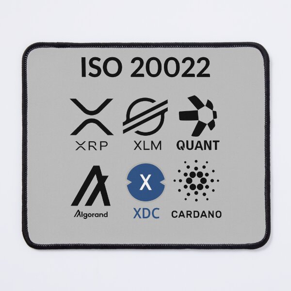 Item preview, ISO 20022 Quant XRP XLM XDC ADA ALGO designed and sold by PopFoxT-shirts.