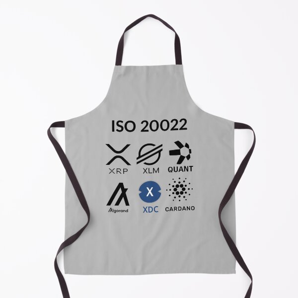 Item preview, ISO 20022 Quant XRP XLM XDC ADA ALGO designed and sold by PopFoxT-shirts.