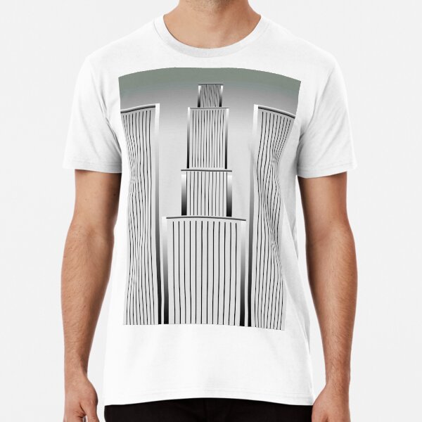 Item preview, art deco buildings designed and sold by octopussgarden.