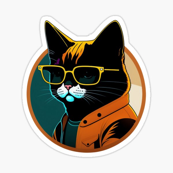 Silly Sniffing Cat Kitten PFP Profile Picture