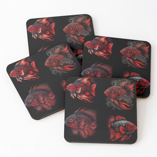 Item preview, Beautiful Red Fish Set : Dream Fish Pack designed and sold by Ameripensia.