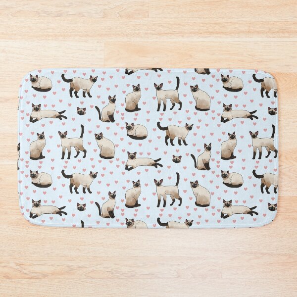 Item preview, Siamese cat cute illustration pack  designed and sold by Yarafantasyart.
