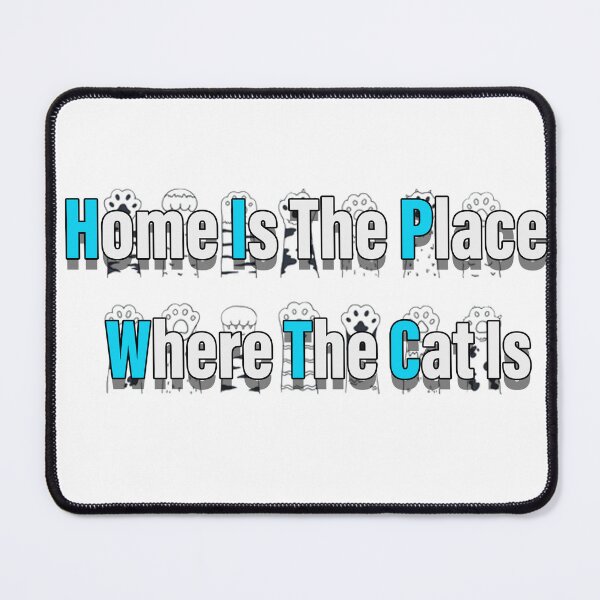 Item preview, Home Is The Place Where The Cat Is designed and sold by blackout12.