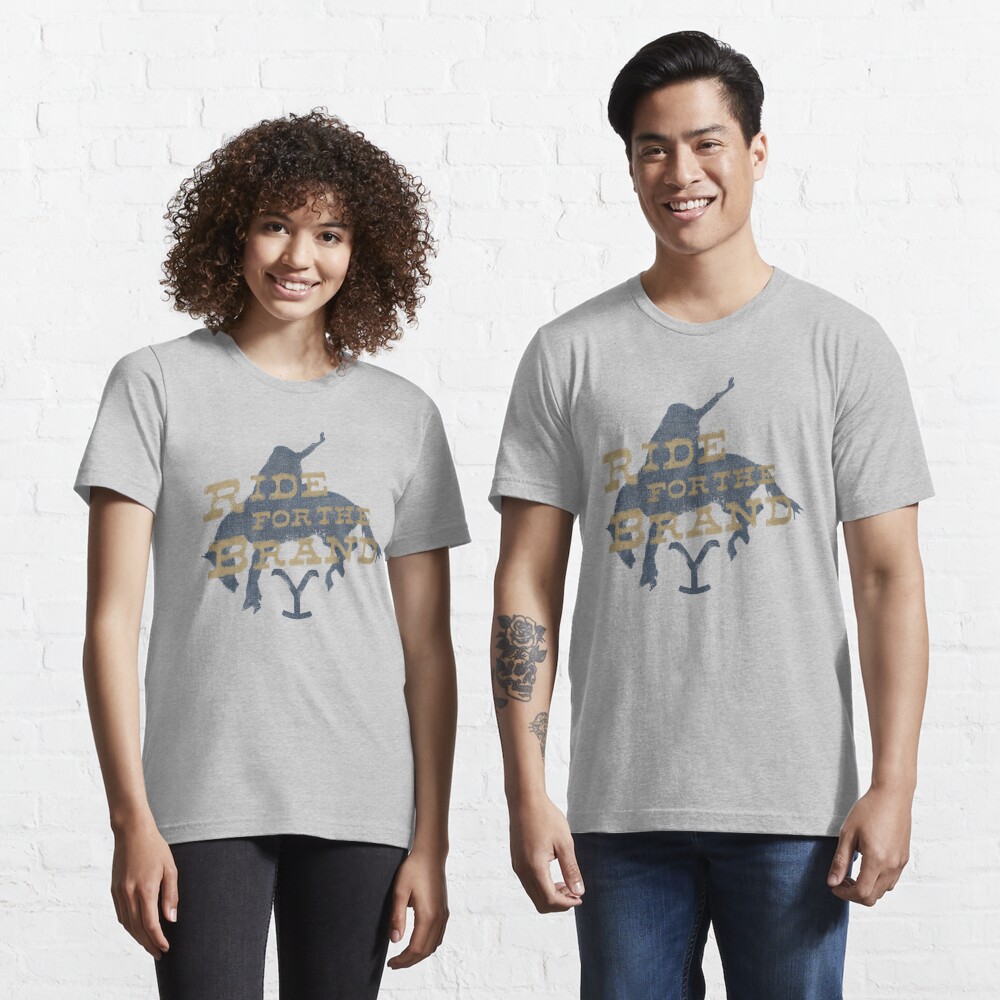 Discover YStone Dutton Ranch Distressed Ride For The Brand Logo | Essential T-Shirt 