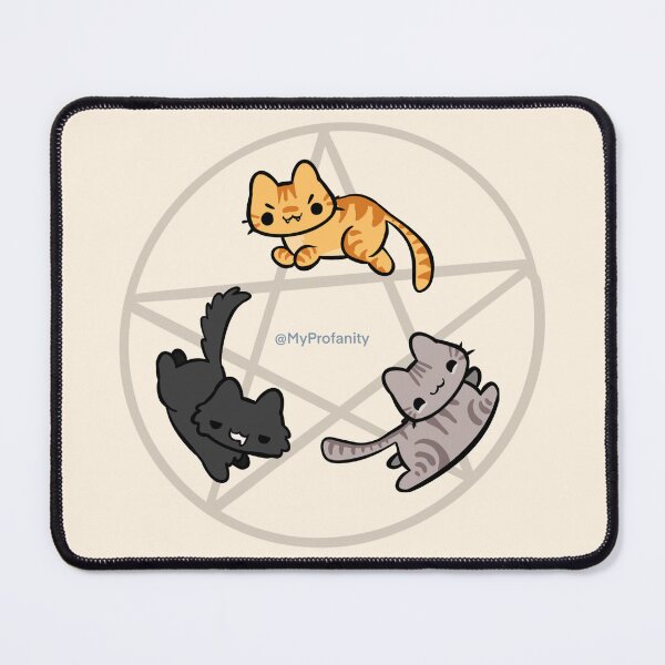 Item preview, Witchcraft kittens designed and sold by MyProfanity.
