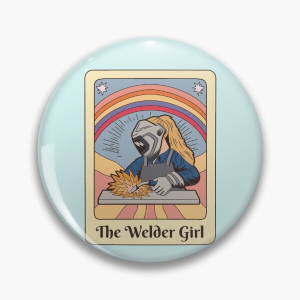 Item preview, Vintage Welder Girl Tarot Art designed and sold by MrEddie10.