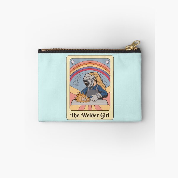 Item preview, Vintage Welder Girl Tarot Art designed and sold by MrEddie10.