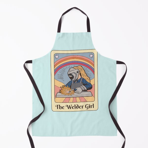 Item preview, Vintage Welder Girl Tarot Art designed and sold by MrEddie10.