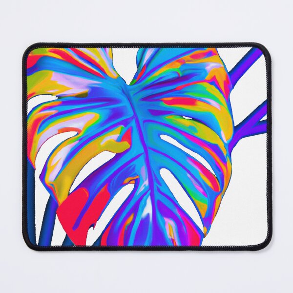Artikelvorschau, Monstera-Blatt in Cyber-Farbe entworfen und verkauft von empiricstar.