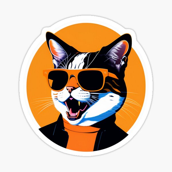 Silly Sniffing Cat Kitten PFP Profile Picture