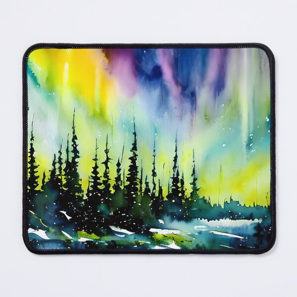 Item preview, Aurora Borealis designed and sold by DmBWatercolours.