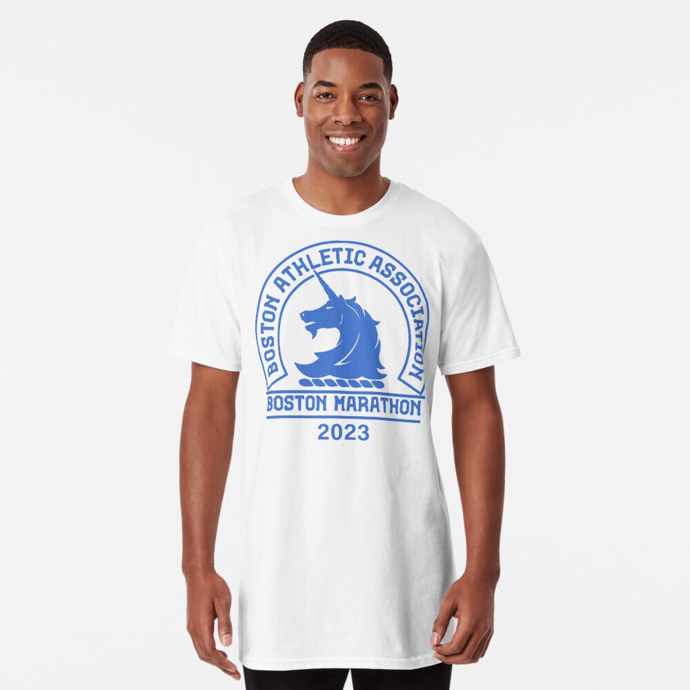 Boston marathon charity runner one badass unicorn 2023 shirt