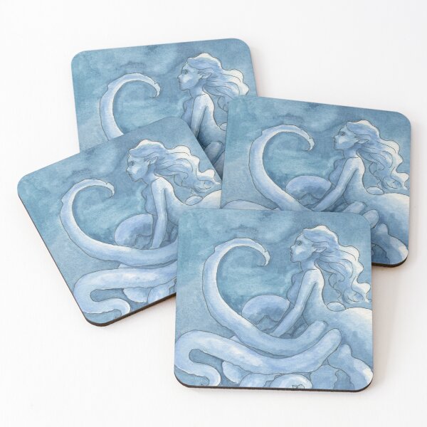 Item preview, Cecaelia in Blue designed and sold by Hannah Vale.