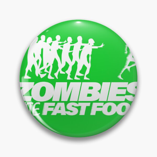 Aperçu de l'œuvre Les zombies détestent la restauration rapide créée et vendue par Archie The Corgi.