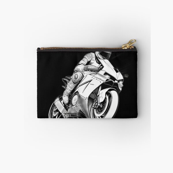 Item preview, Black and White Futuristic Cyberpunk Superbike  designed and sold by beluxe.