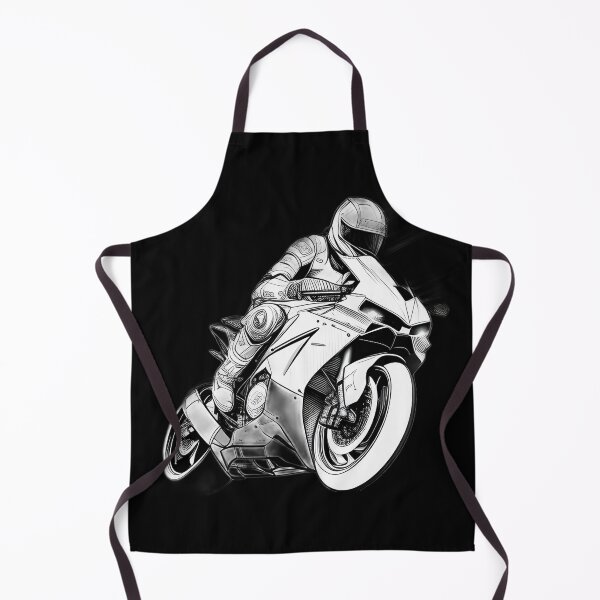 Item preview, Black and White Futuristic Cyberpunk Superbike  designed and sold by beluxe.