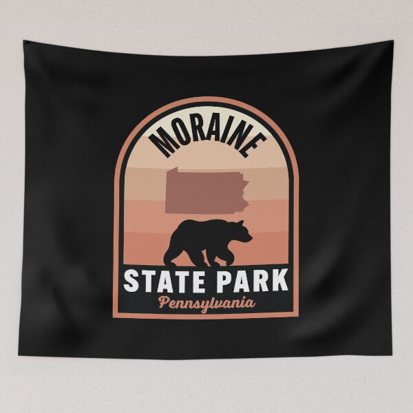 Item preview, Moraine State Park PA Bear designed and sold by HalpinDesign.