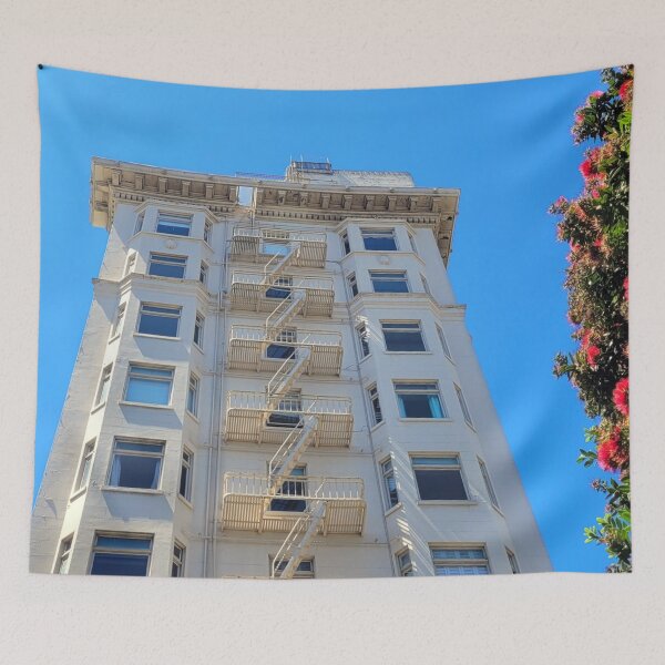 Item preview, tower block designed and sold by Bethan Rose Studio.