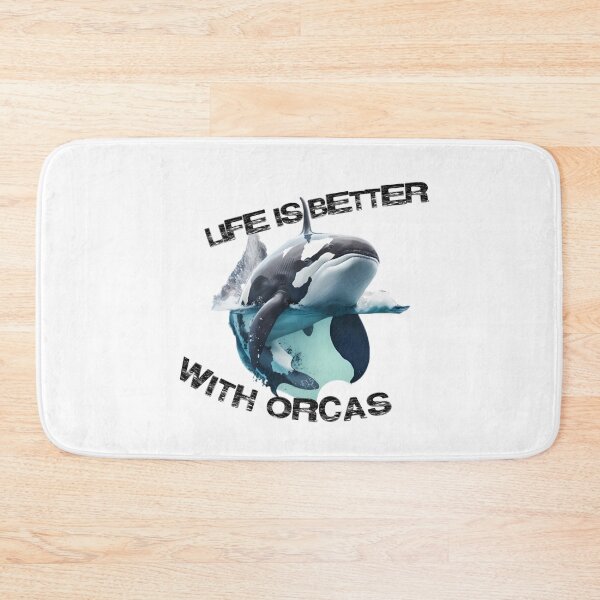Item preview, Life Is Better With Orcas designed and sold by Vlaki.