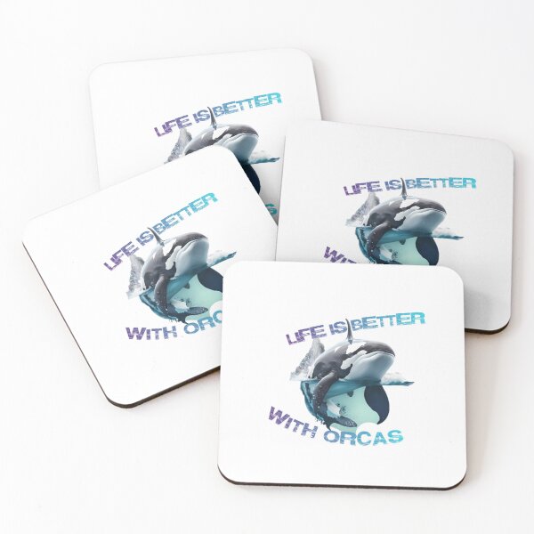 Item preview, Life Is Better With Orcas designed and sold by Vlaki.