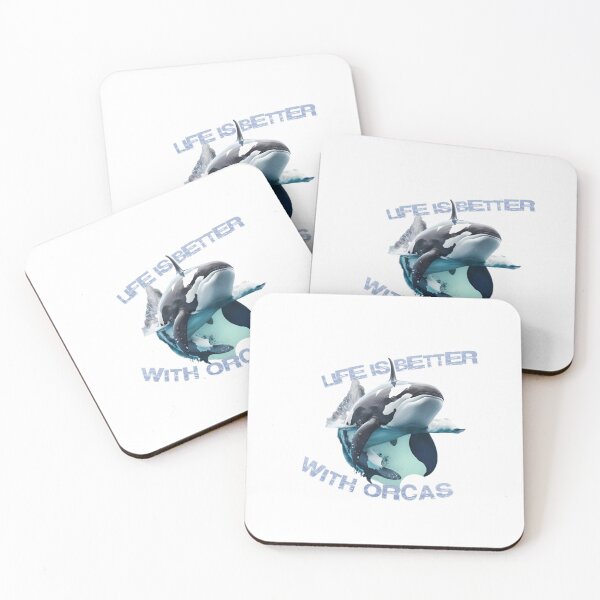 Item preview, Life Is Better With Orcas designed and sold by Vlaki.