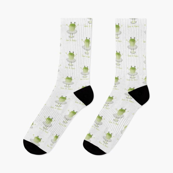 Item preview, Leap into Style with the Born to Dance Frog Ballerina Print designed and sold by ThePurpleMelon.