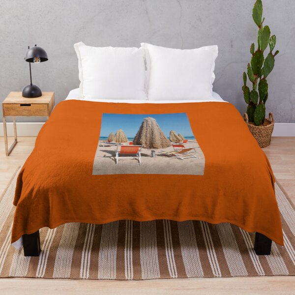 Item preview, Sombrillas de playa marrones cerradas designed and sold by jojobob.