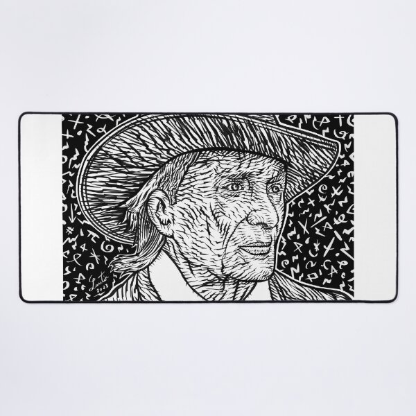 Item preview, JEAN-HENRI FABRE ink portrait designed and sold by lautir.