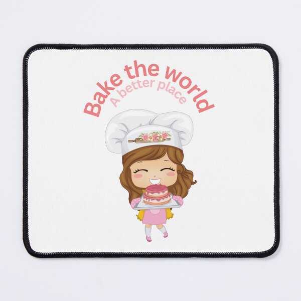 Item preview,   Bake the world a better place  designed and sold by Speckledfrog.