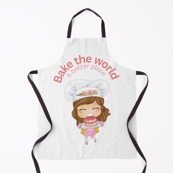 Item preview,   Bake the world a better place  designed and sold by Speckledfrog.