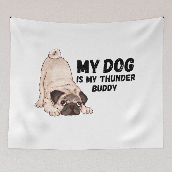 Item preview, My Dog Is My Thunder Buddy designed and sold by STEPHEN-KEMP.